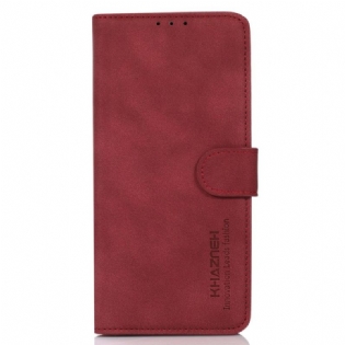 Flip Cover Motorola Edge 50 Fusion Retro Tekstur Khazneh