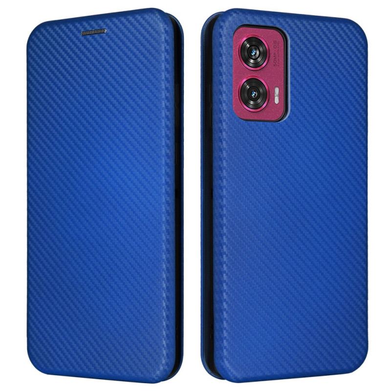 Flip Cover Til Motorola Edge 50 Fusion Kulfiber