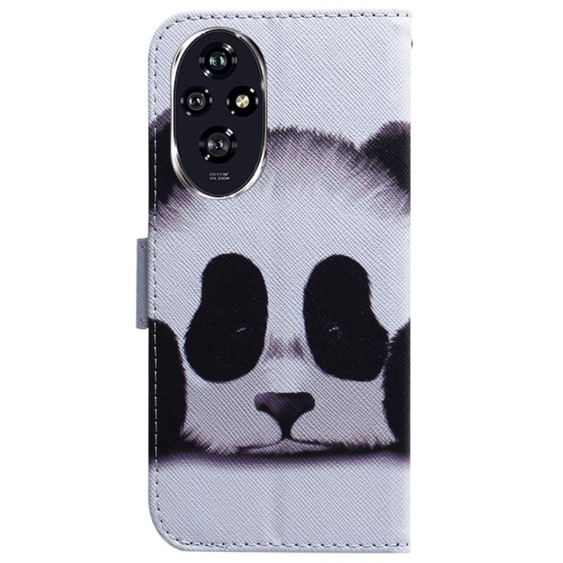 Flip Cover Honor 200 Panda