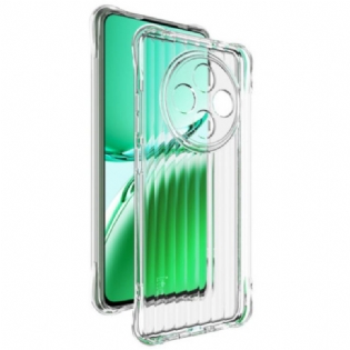 Cover Oppo Reno 12f 5g Transparent Wavy Texture Med Imak Airbag