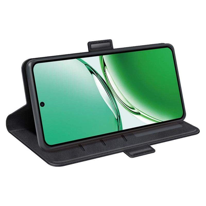 Flip Cover Til Oppo Reno 12f 5g Dobbeltlås