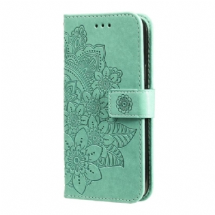 Flip Cover Til Oppo Reno 12f 5g Mandala Tryk