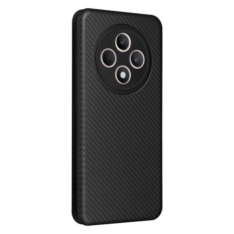 Læder Cover Oppo Reno 12f 5g Kulfiber