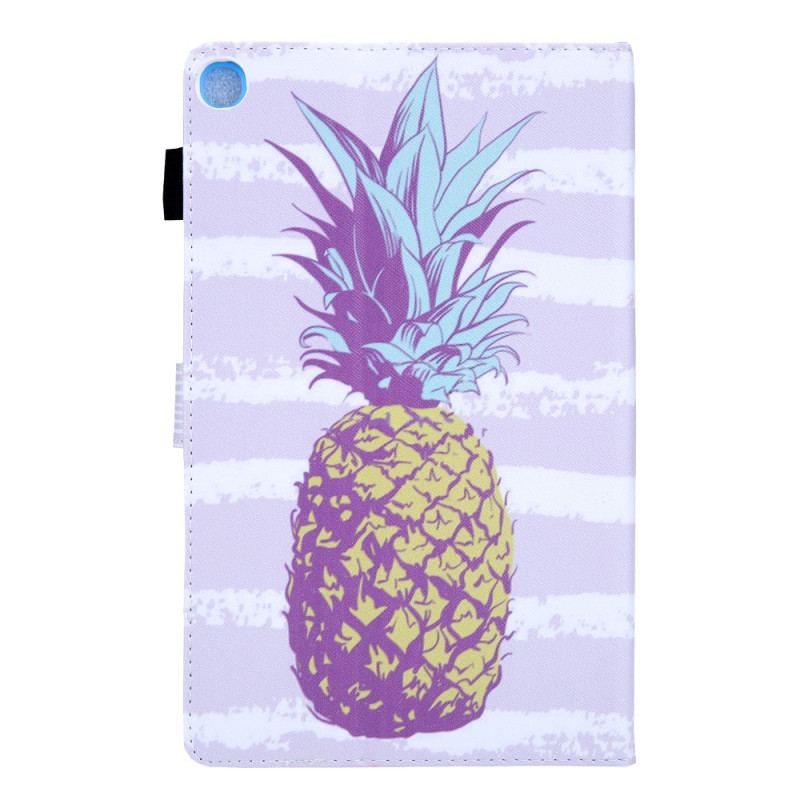 Flip Cover Samsung Galaxy Tab A8 (2021) Ananas Design