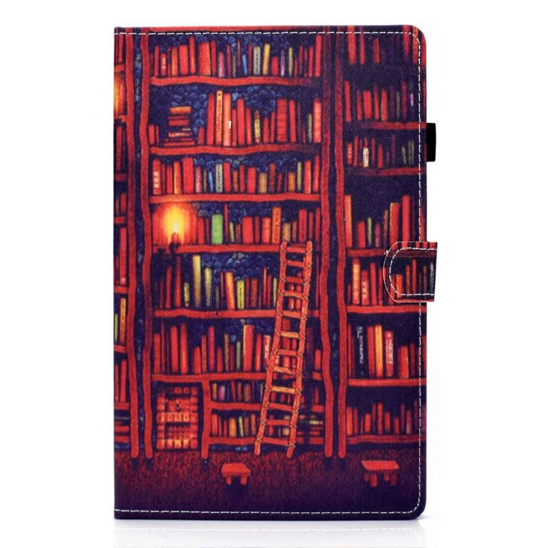 Flip Cover Samsung Galaxy Tab A8 (2021) Bibliotek