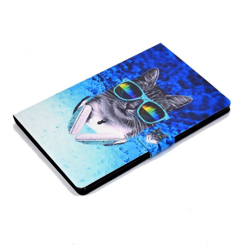 Flip Cover Samsung Galaxy Tab A8 (2021) Disco Kat