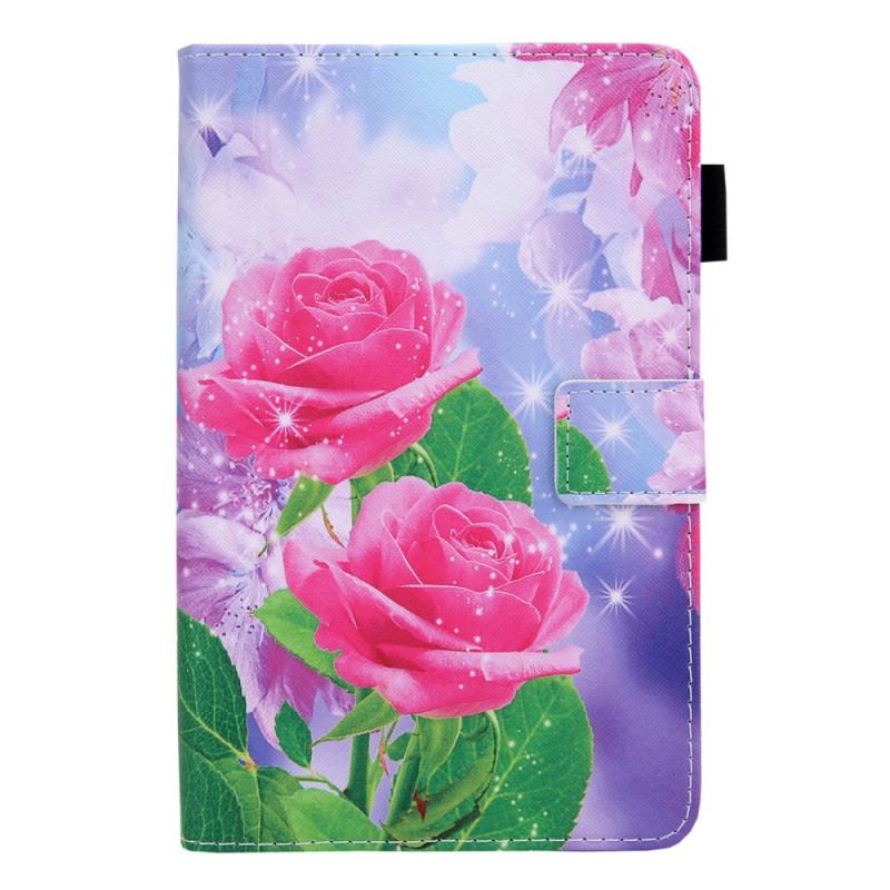 Flip Cover Samsung Galaxy Tab A8 (2021) Drømmeblomster