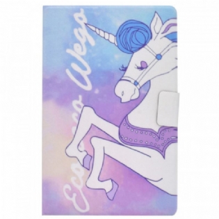 Flip Cover Samsung Galaxy Tab A8 (2021) Fantasy Unicorn