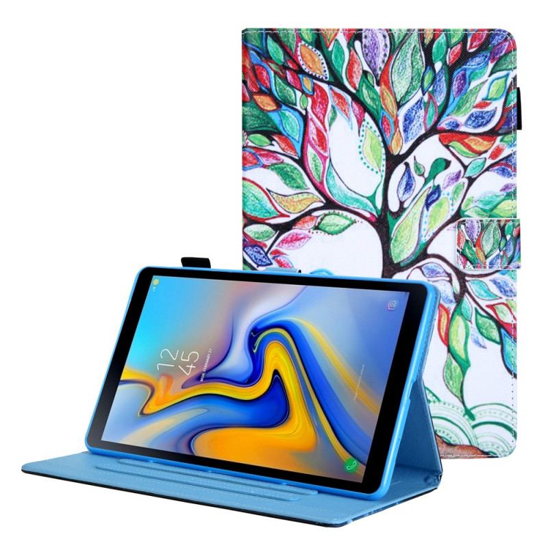 Flip Cover Samsung Galaxy Tab A8 (2021) Flerfarvet Træ
