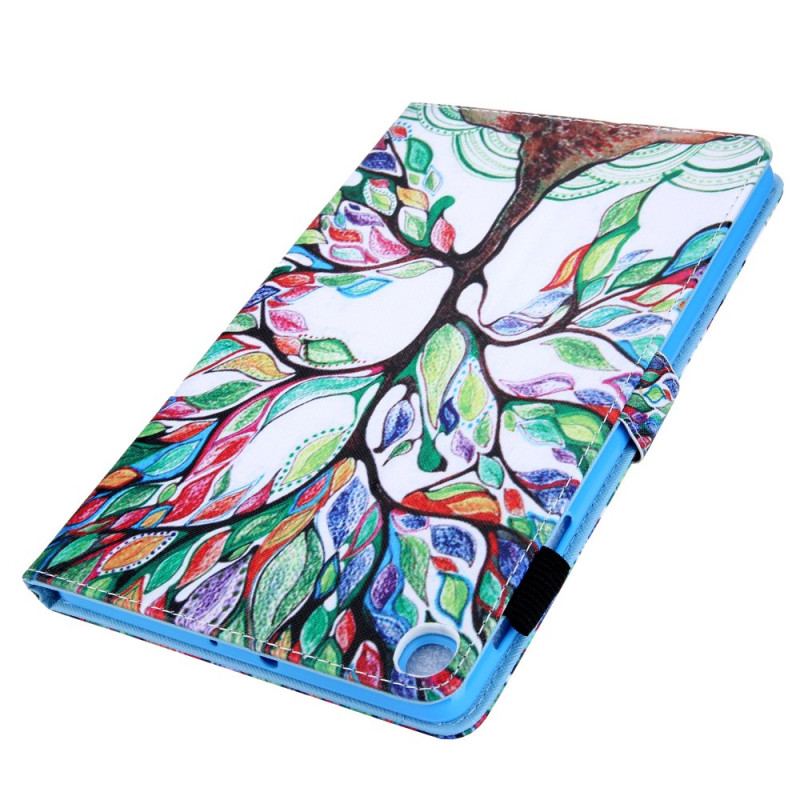 Flip Cover Samsung Galaxy Tab A8 (2021) Flerfarvet Træ