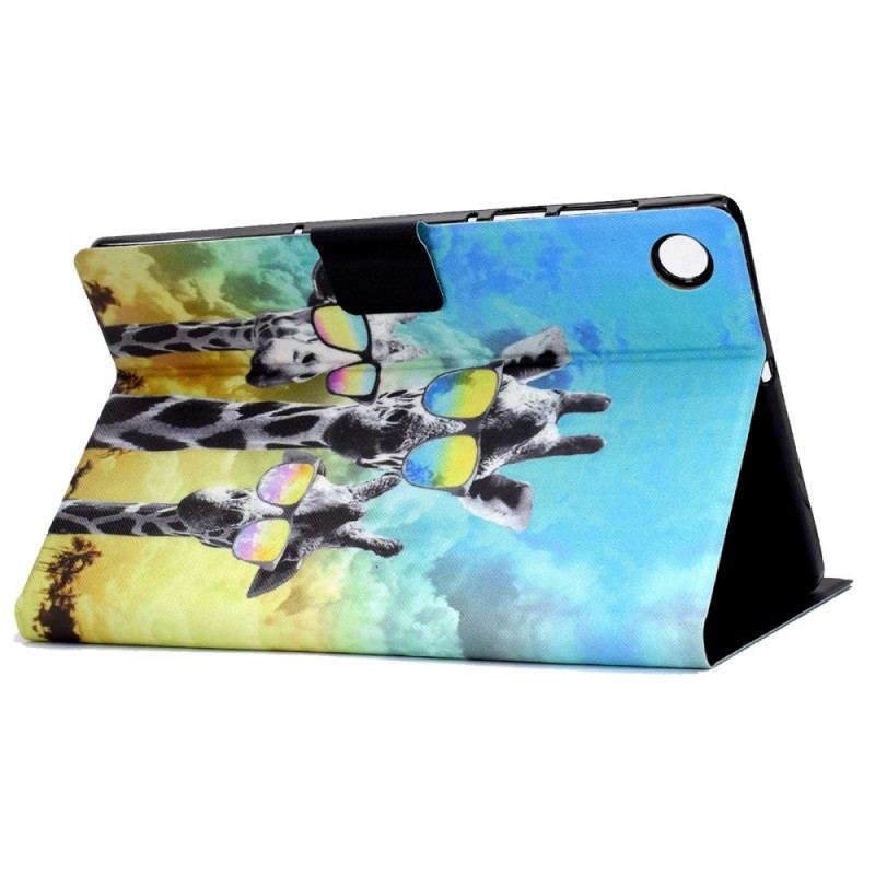 Flip Cover Samsung Galaxy Tab A8 (2021) Funky Giraffer