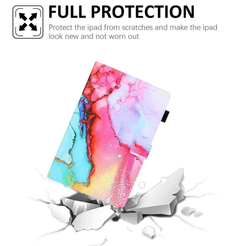 Flip Cover Samsung Galaxy Tab A8 (2021) Marmor Stil