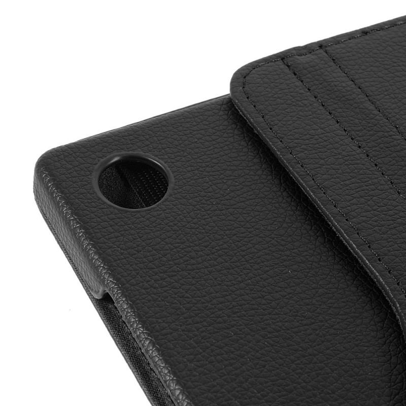 Flip Cover Samsung Galaxy Tab A8 (2021) Roterende 360° Litchi Imiteret Læder