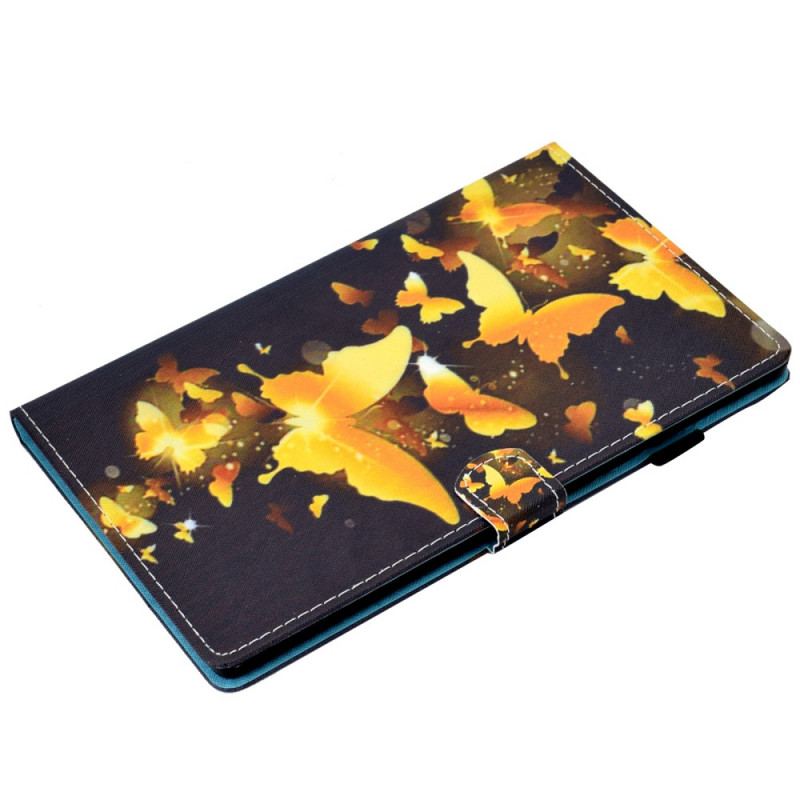 Flip Cover Samsung Galaxy Tab A8 (2021) Unikke Sommerfugle