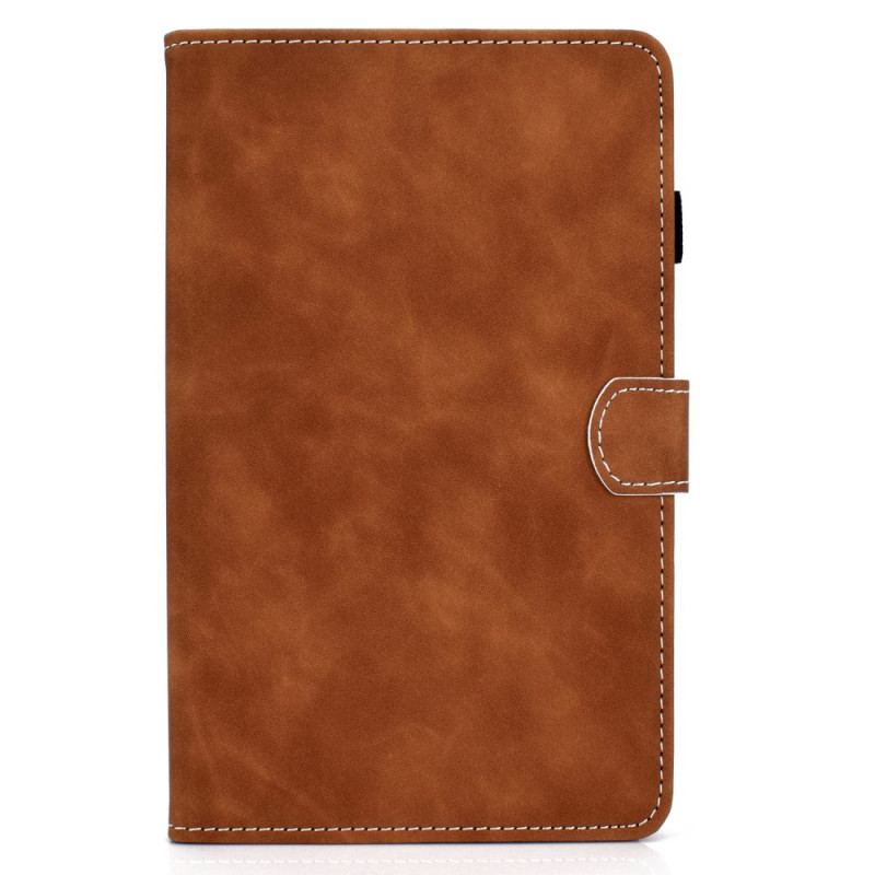 Flip Cover Samsung Galaxy Tab A8 (2021) Vintage Design Lædereffekt