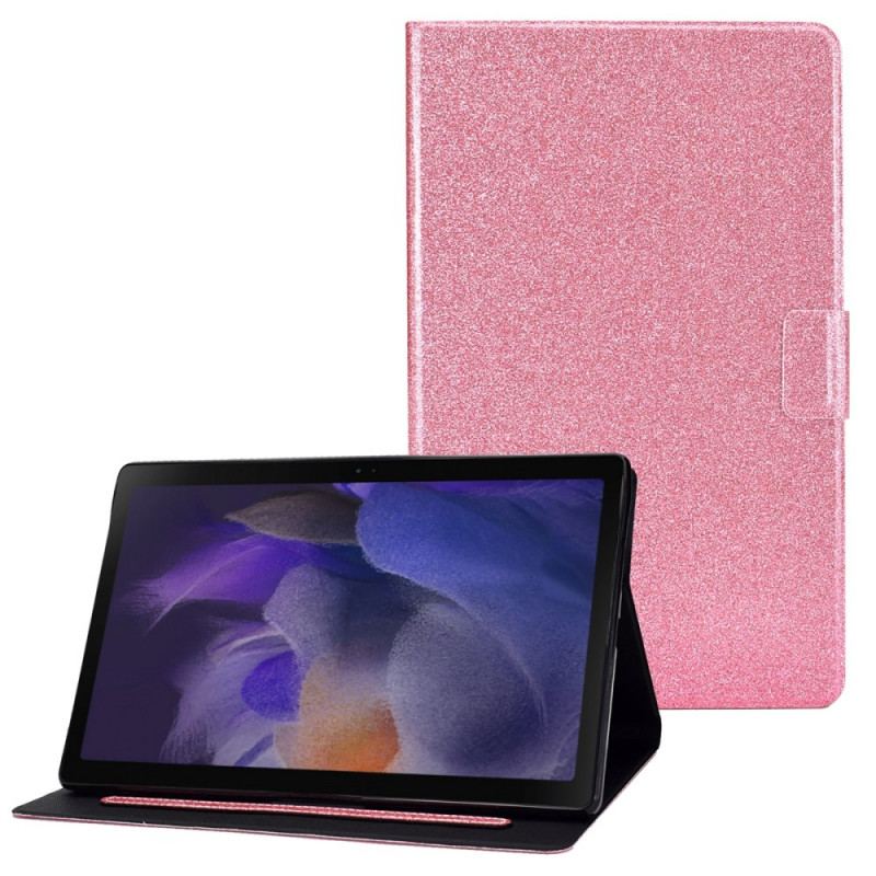 Læder Cover Samsung Galaxy Tab A8 (2021) Glitrende Glitter