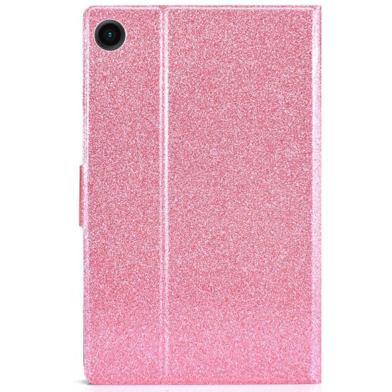 Læder Cover Samsung Galaxy Tab A8 (2021) Glitrende Glitter