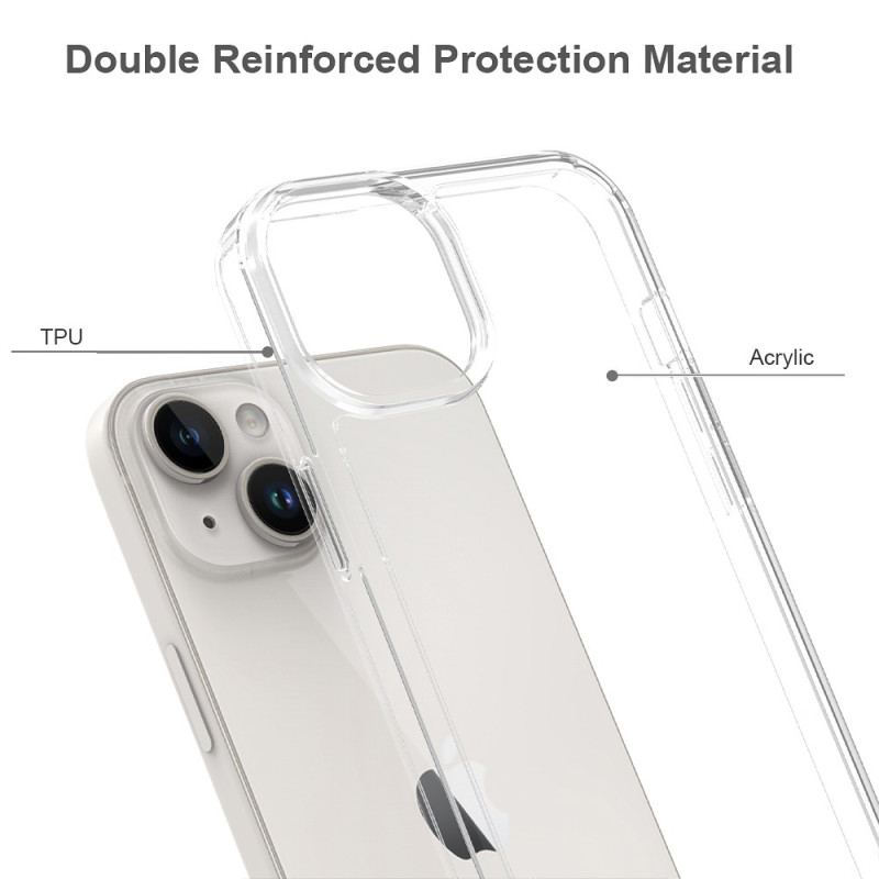 Cover iPhone 15 Plus Gennemsigtig