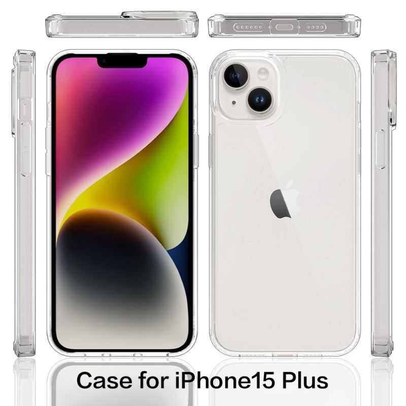 Cover iPhone 15 Plus Gennemsigtig