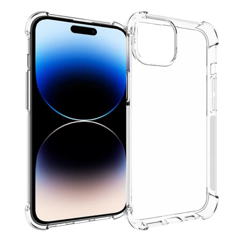 Cover iPhone 15 Plus Gennemsigtige Forstærkede Hjørner