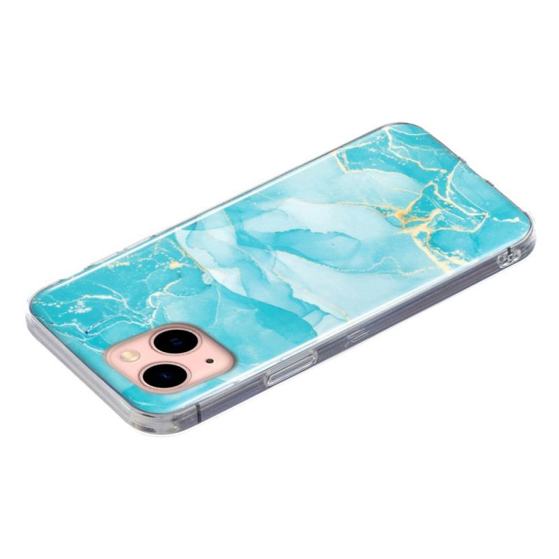 Cover iPhone 15 Plus Marmor