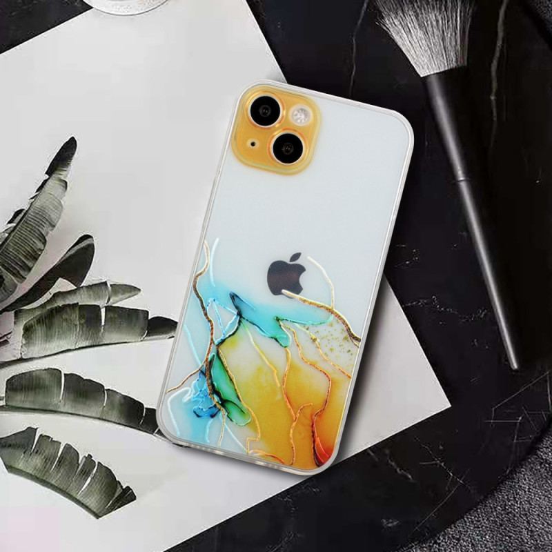 Cover iPhone 15 Plus Marmorstilen