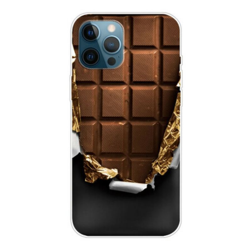 Cover iPhone 13 Pro Max Fleksibel Chokolade