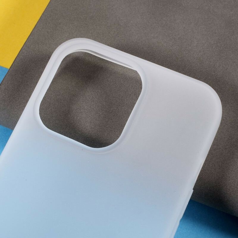 Cover iPhone 13 Pro Max Fleksibel Silikone Mat