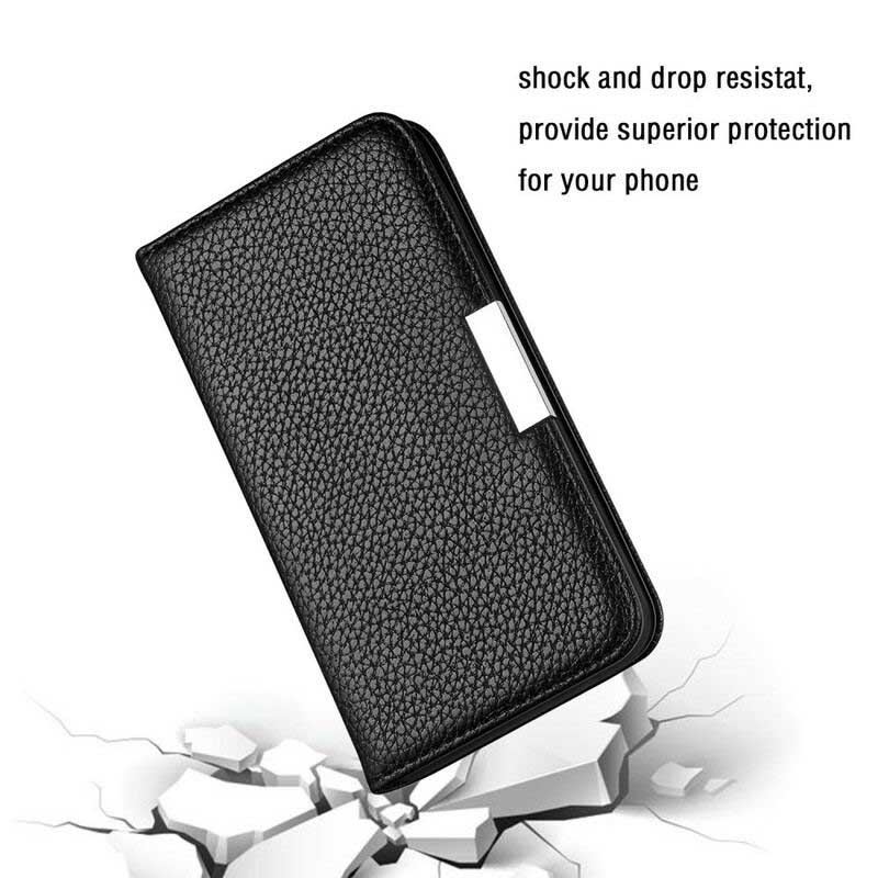 Cover iPhone 13 Pro Max Flip Cover Imiteret Læder Litchi Ultra Chic