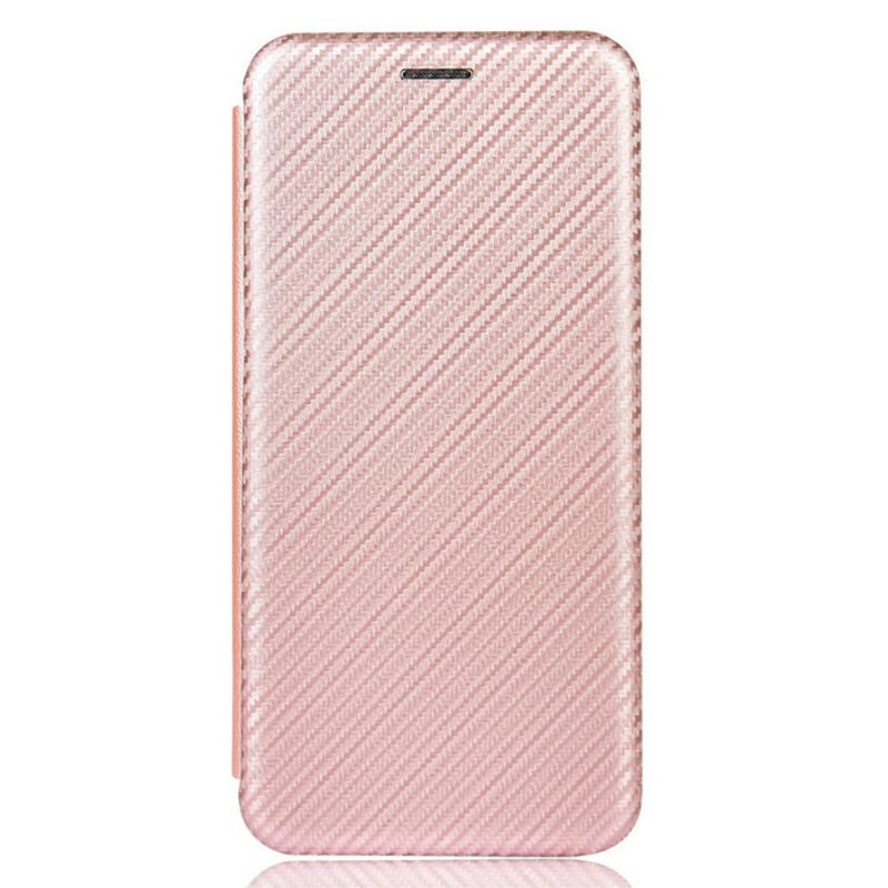 Cover iPhone 13 Pro Max Flip Cover Kulfiber