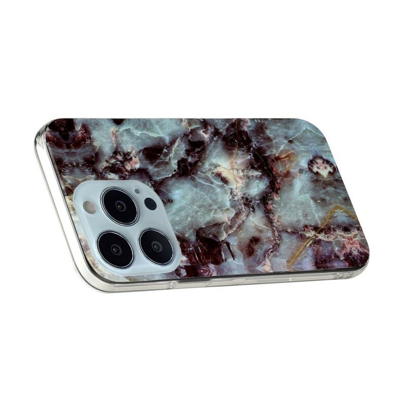 Cover iPhone 13 Pro Max Forenklet Marmor