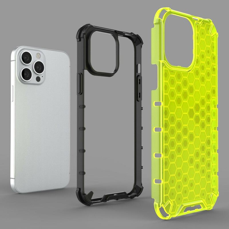 Cover iPhone 13 Pro Max Honeycomb Stil