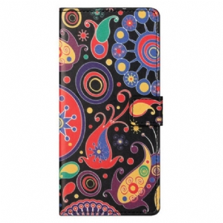 Flip Cover iPhone 13 Pro Max Galaxy Design