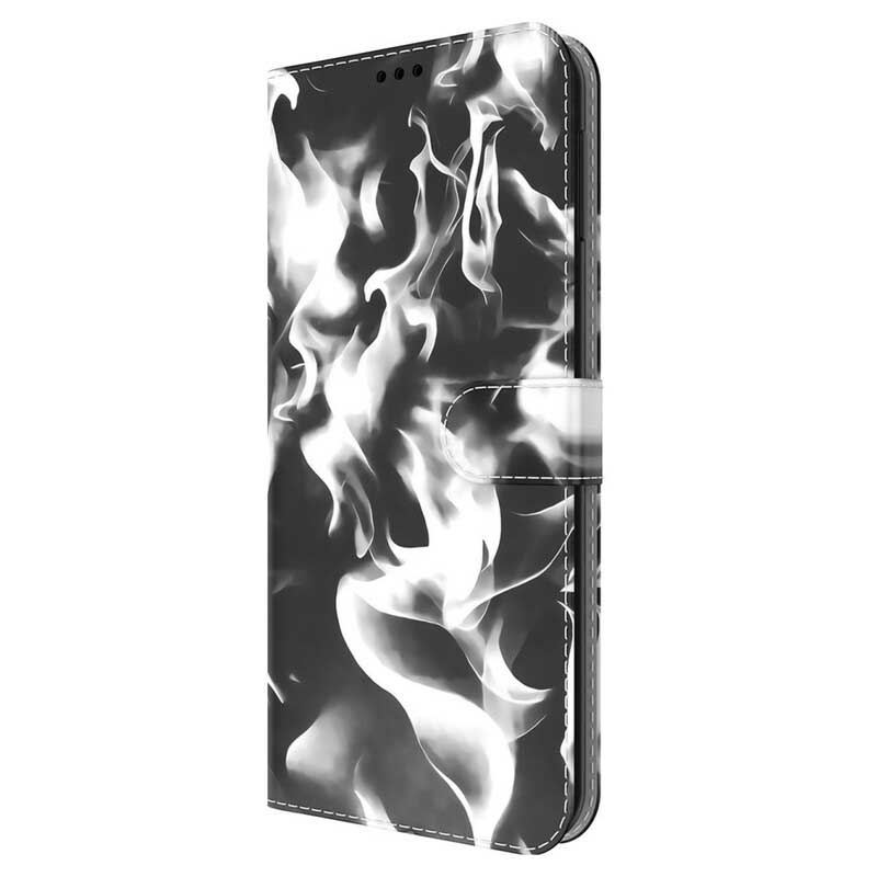 Læder Cover iPhone 13 Pro Max Abstrakt Mønster