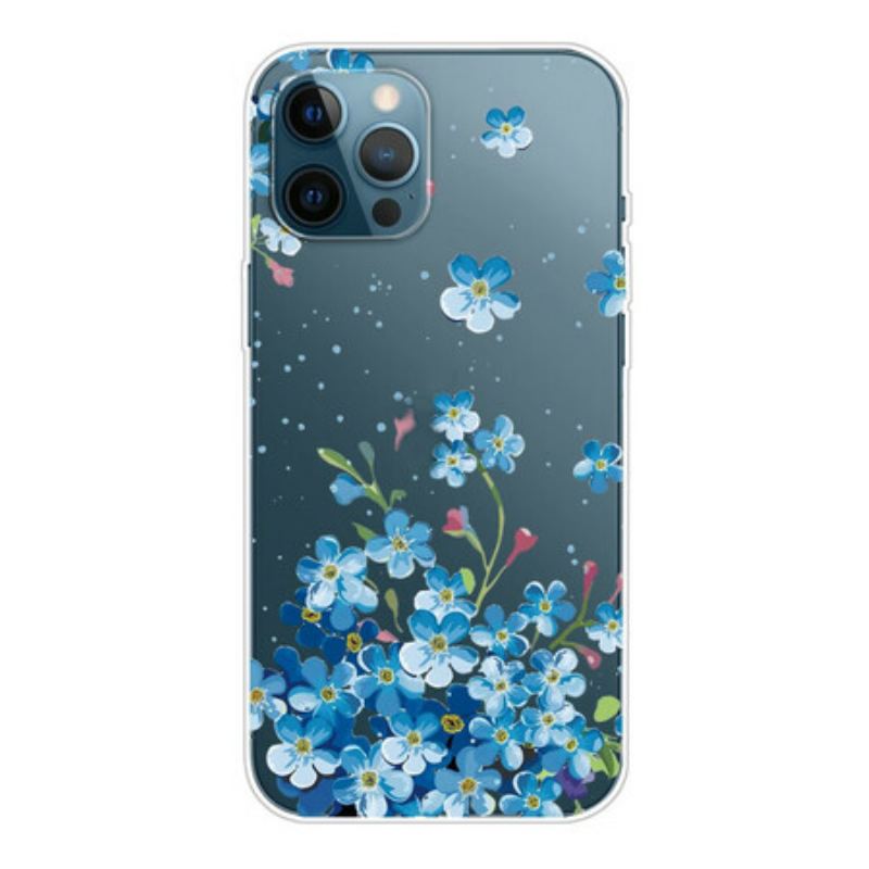 Mobilcover iPhone 13 Pro Max Buket Blå Blomster