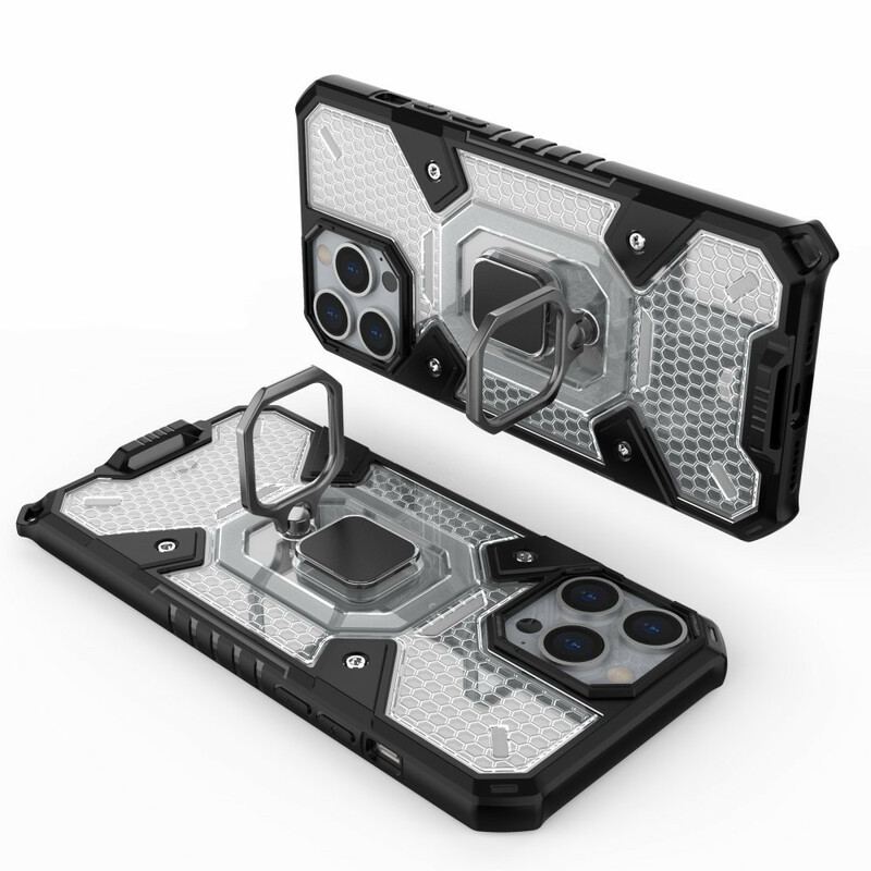 Mobilcover iPhone 13 Pro Max Honeycomb Med Ring