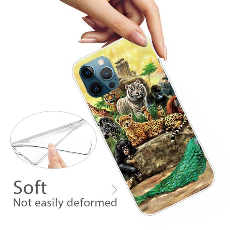 Mobilcover iPhone 13 Pro Max Safari Dyr