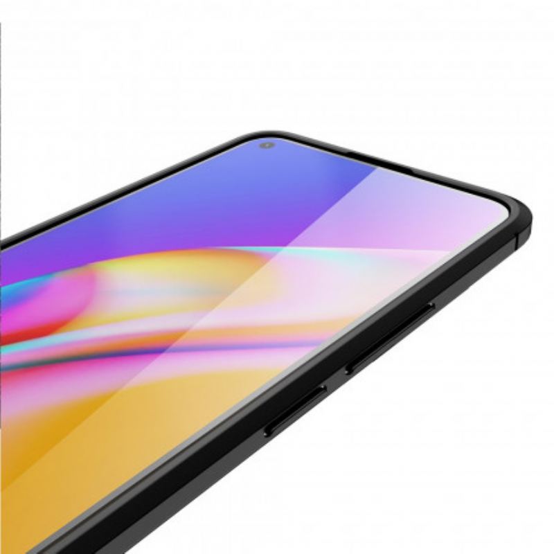 Cover Realme 8 / 8 Pro Dobbelt Linje Litchi Læder Effekt