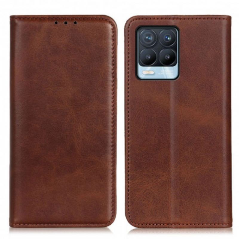 Cover Realme 8 / 8 Pro Flip Cover Elegance Split Læder