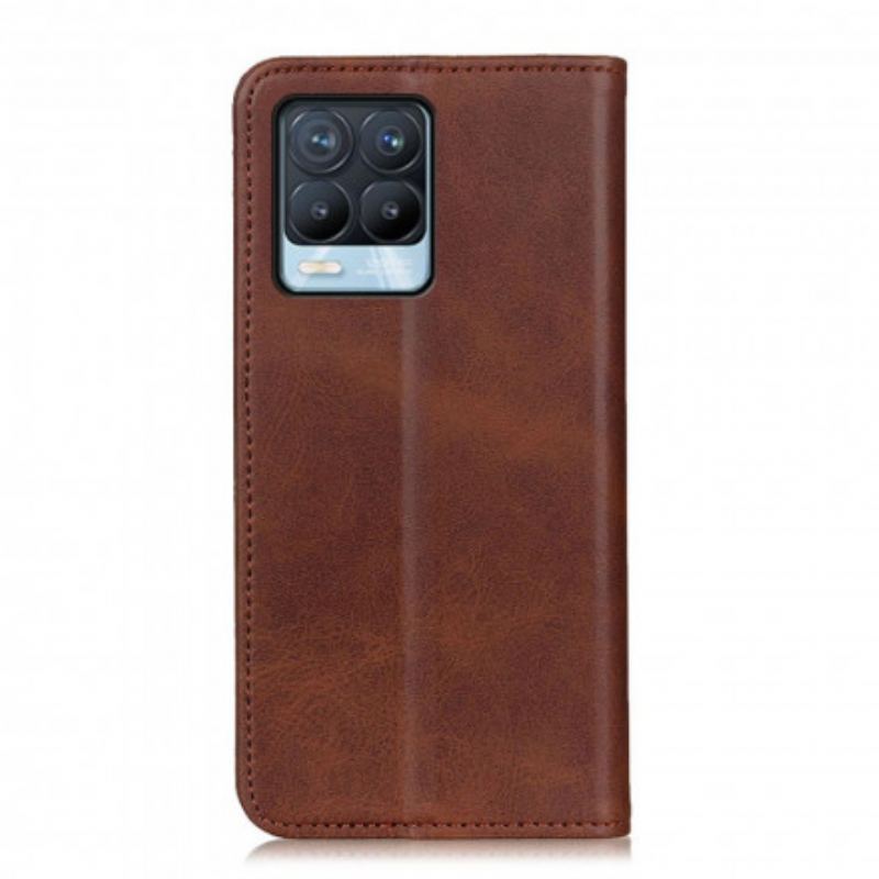 Cover Realme 8 / 8 Pro Flip Cover Elegance Split Læder