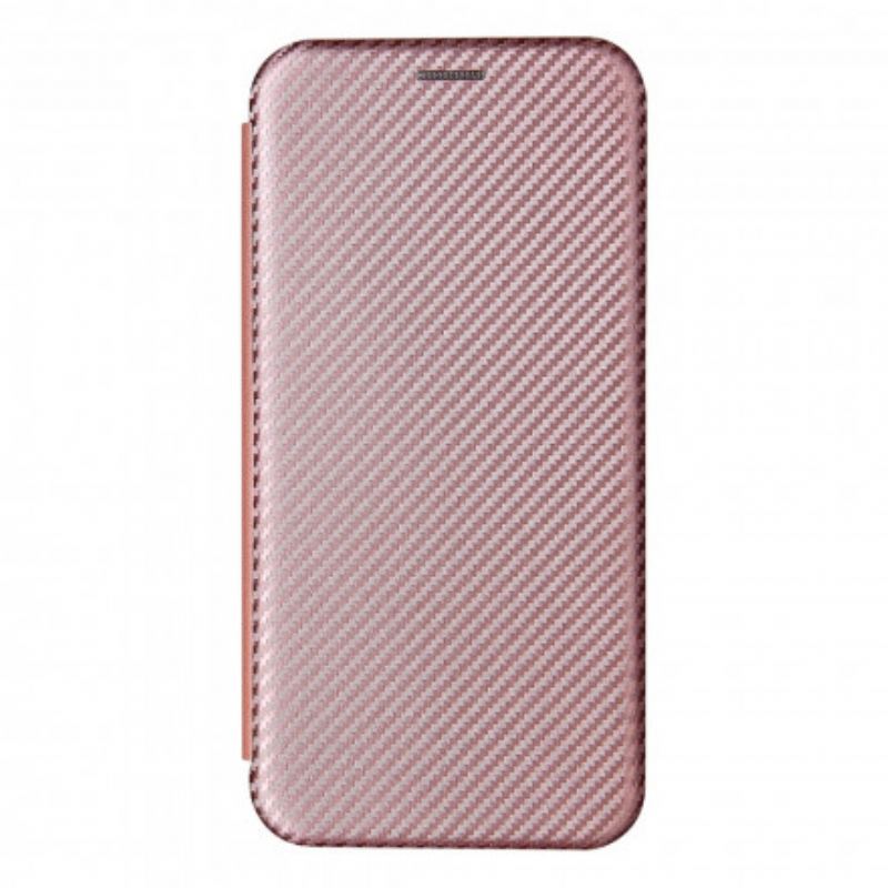 Cover Realme 8 / 8 Pro Flip Cover Farvet Carbon Silikone