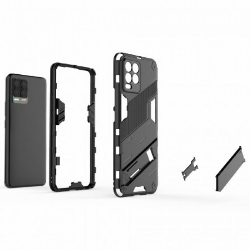 Cover Realme 8 / 8 Pro Håndfri To-positions Aftagelig Stander