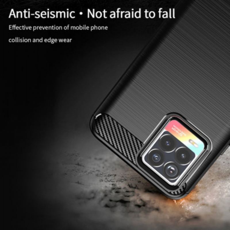 Cover Realme 8 / 8 Pro Mofi Børstet Kulfiber