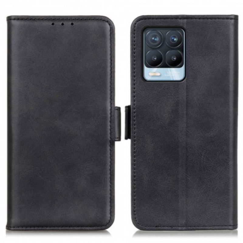 Flip Cover Realme 8 / 8 Pro Læder Cover Dobbelt Klap