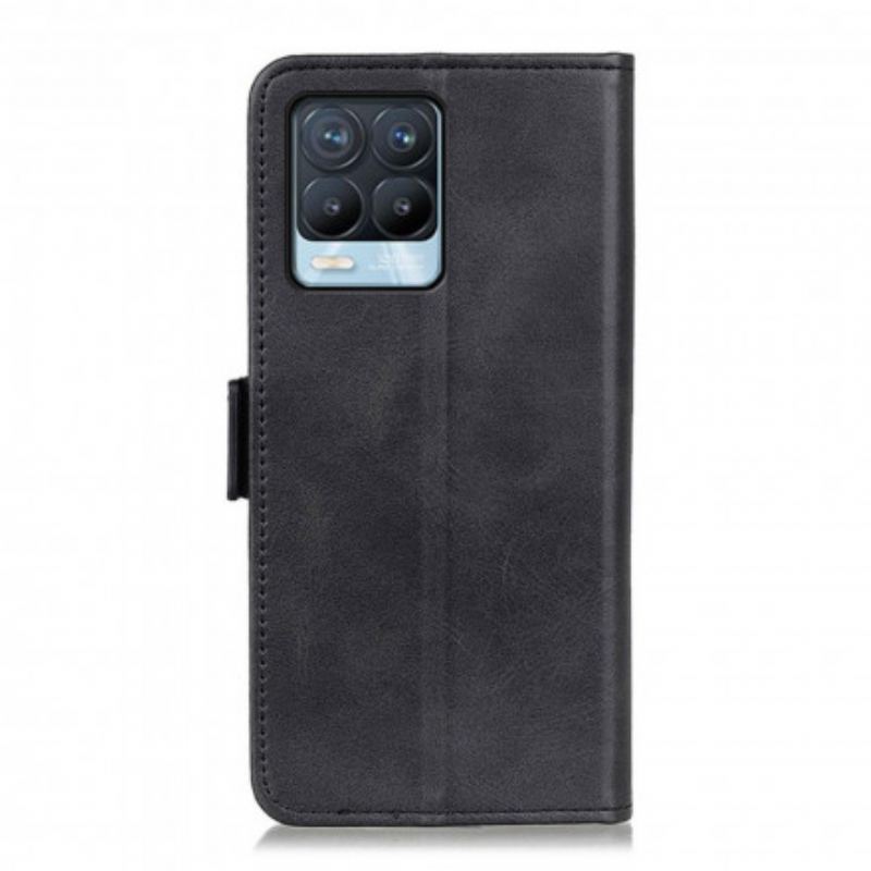 Flip Cover Realme 8 / 8 Pro Læder Cover Dobbelt Klap