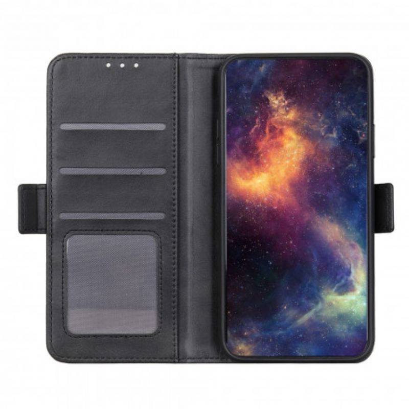 Flip Cover Realme 8 / 8 Pro Læder Cover Dobbelt Klap