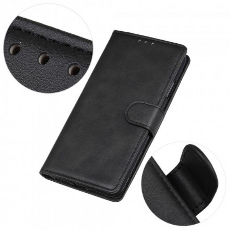 Flip Cover Realme 8 / 8 Pro Retro Mat Lædereffekt