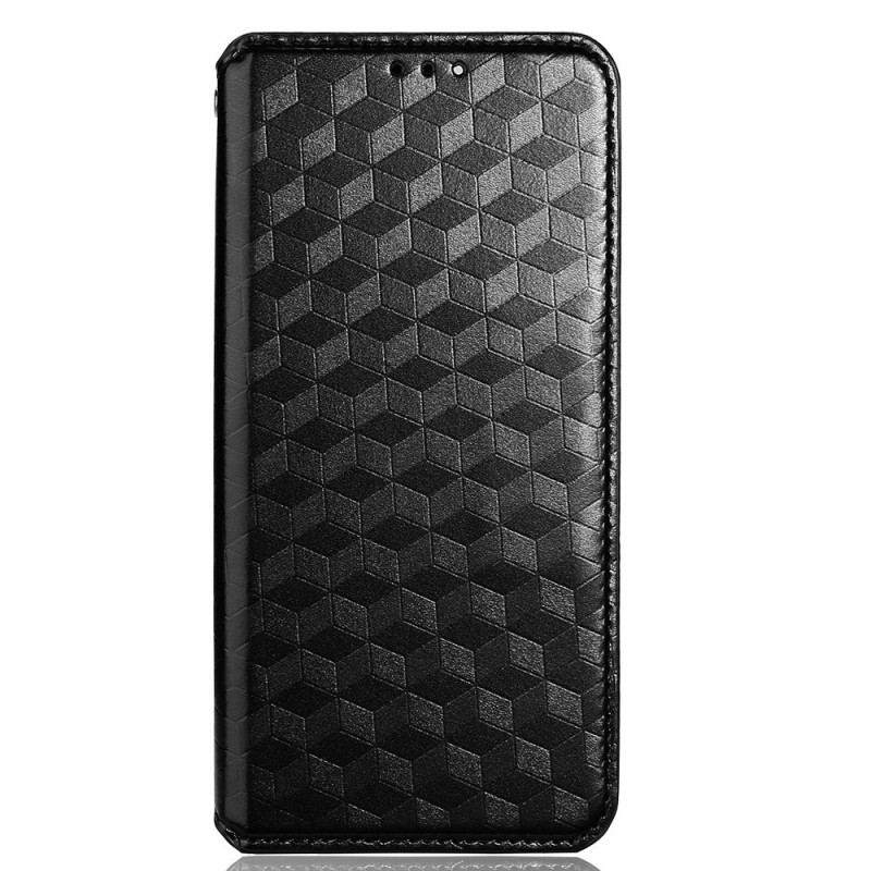 Cover Oppo Find X5 Lite Flip Cover Diamant Læder Effekt