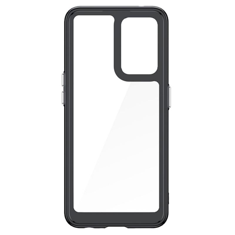 Cover Oppo Find X5 Lite Hybrid Gennemsigtige Farvede Kanter