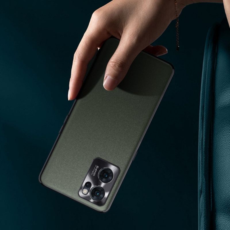 Cover Oppo Find X5 Lite Imiteret Læder Fukela